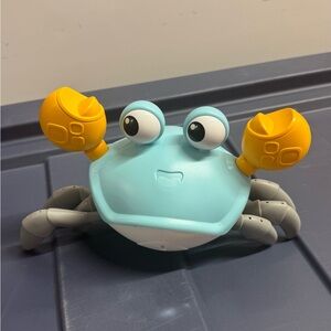 Fisher-Price Blue and Yellow Crawling Crab Toy
